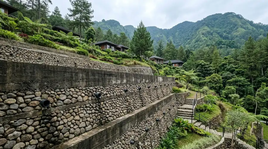 Berapa Biaya Retaining Wall untuk Lahan Kontur di Batu?