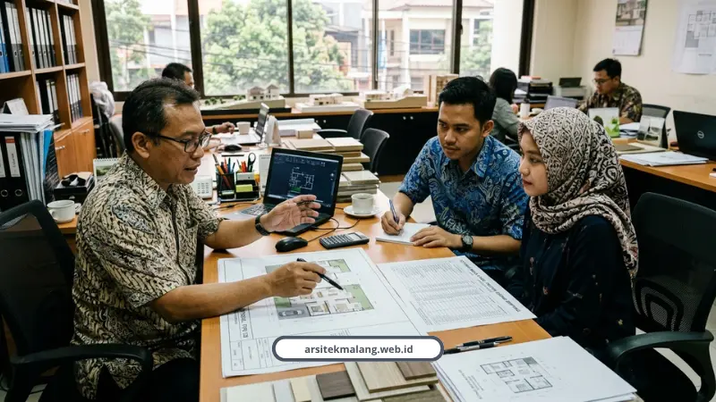 Paket Jasa Arsitek 3D & Desain Pasif Malang