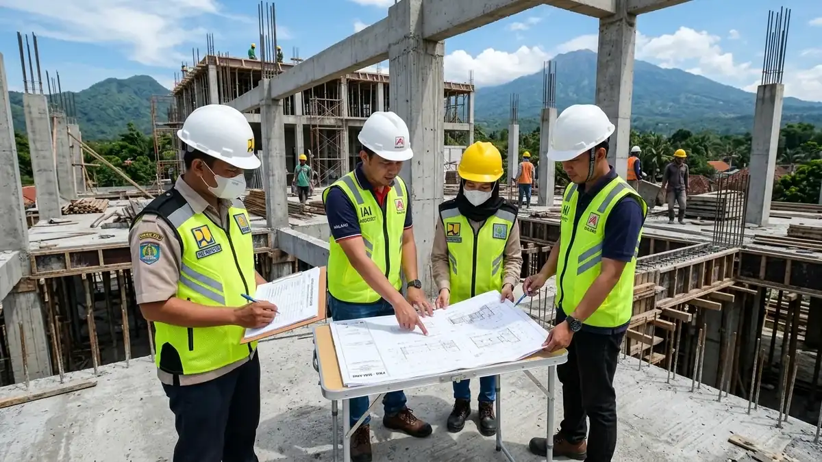 Pengawasan dan Inspeksi Lapangan Terkait Legalitas PBG Malang