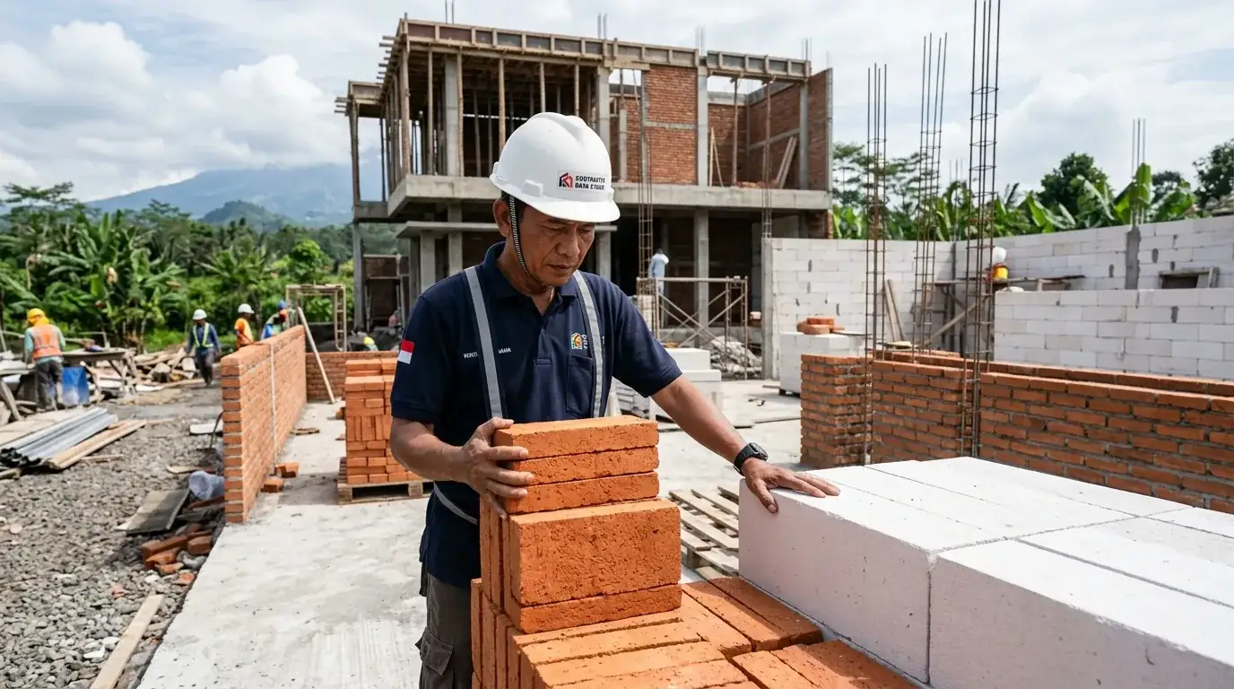 Peran Kontraktor Rumah Malang dalam Memilih Semen dan Bata Lokal Berkualitas